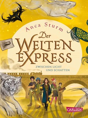 cover image of Zwischen Licht und Schatten (Der Welten-Express 2)